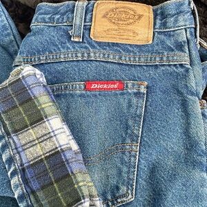 Dickies fleece lined jeans 36x30